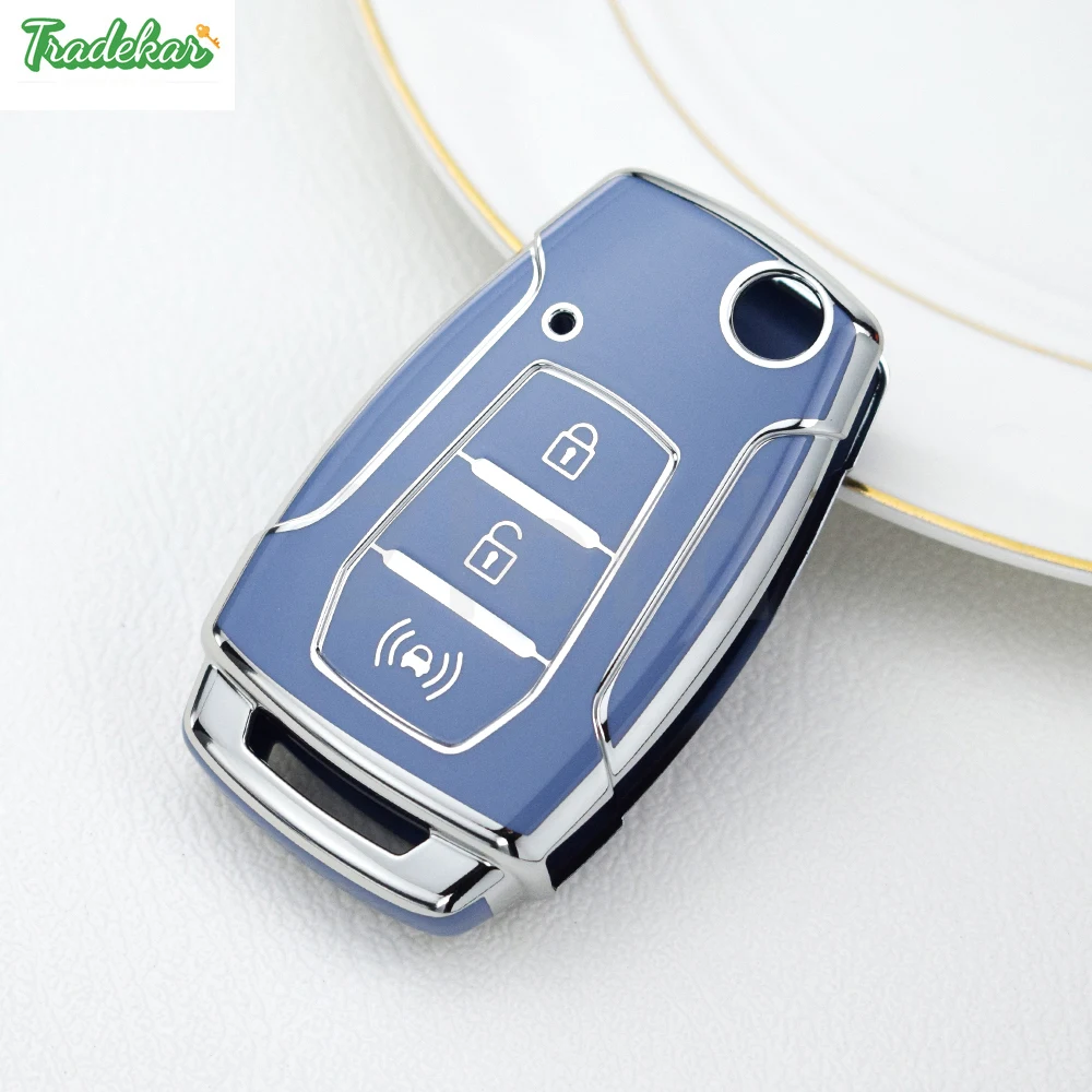 New TPU Car Key Case for Korean SsangYong Key Case for SsangYong Kyron 2 Sanka Actyon Korando Tivoli Remote Key Case