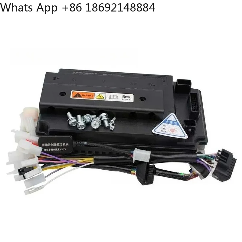 Electric Vehicle EM100-4 Controller 72400S for Electric Motorcycle Intelligent Sine Wave Controller 72V 200A 500A