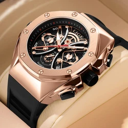 Reloj LIGE Top Brand Luxury New Men Watch Quartz Man Watches Waterproof Luminous Watch for Men Date Chronograph Sport Wristwatch