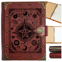 DND Dungeons and Dungeons Notebook, Recarregável Binder Journal, D & D Presentes, 400 páginas, 200 folhas