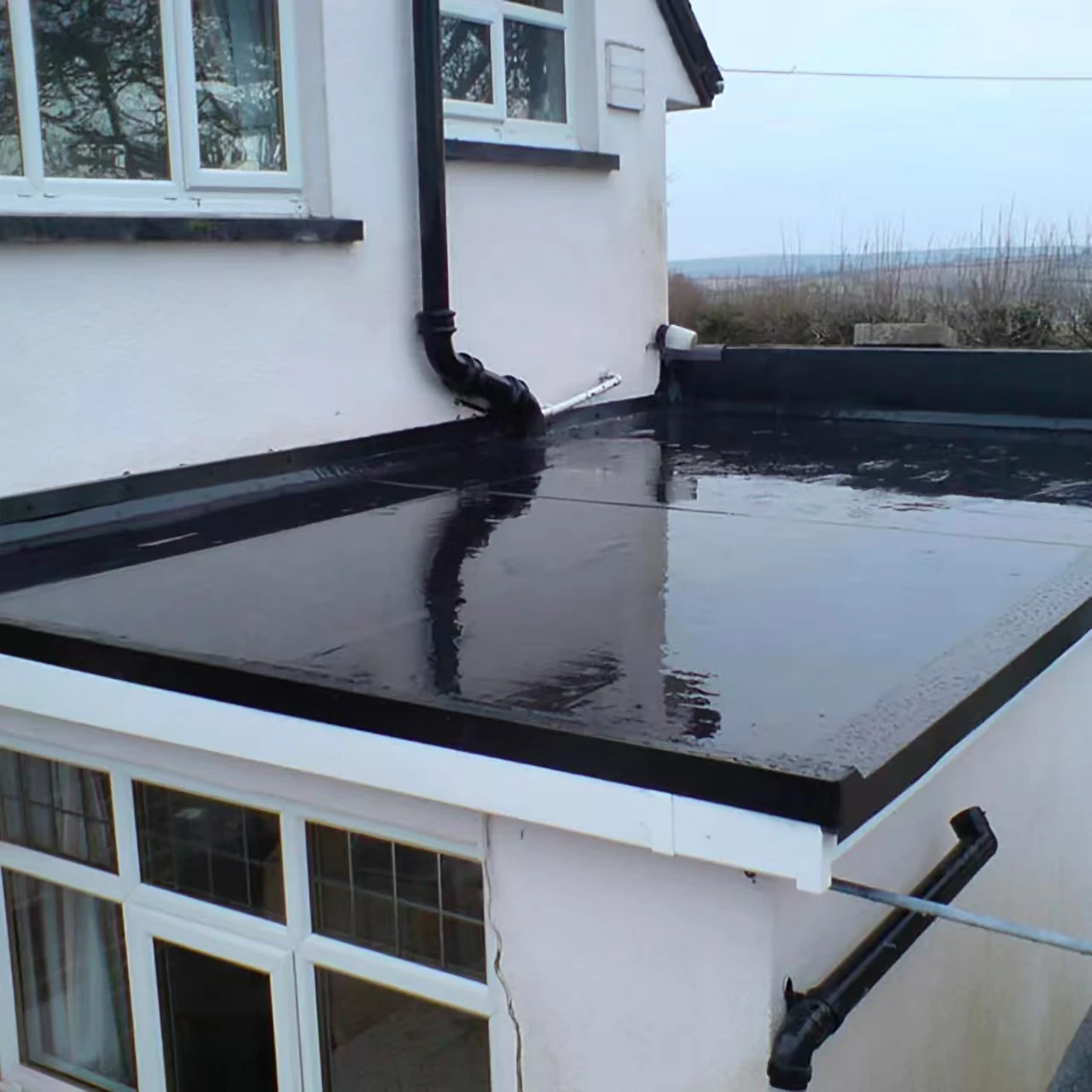 Sale Modern Design Raw EPDM Rubber Flashing Tape Waterproof Membrane for Outdoor Roof Application Eco-Friendly-10x10cm sample