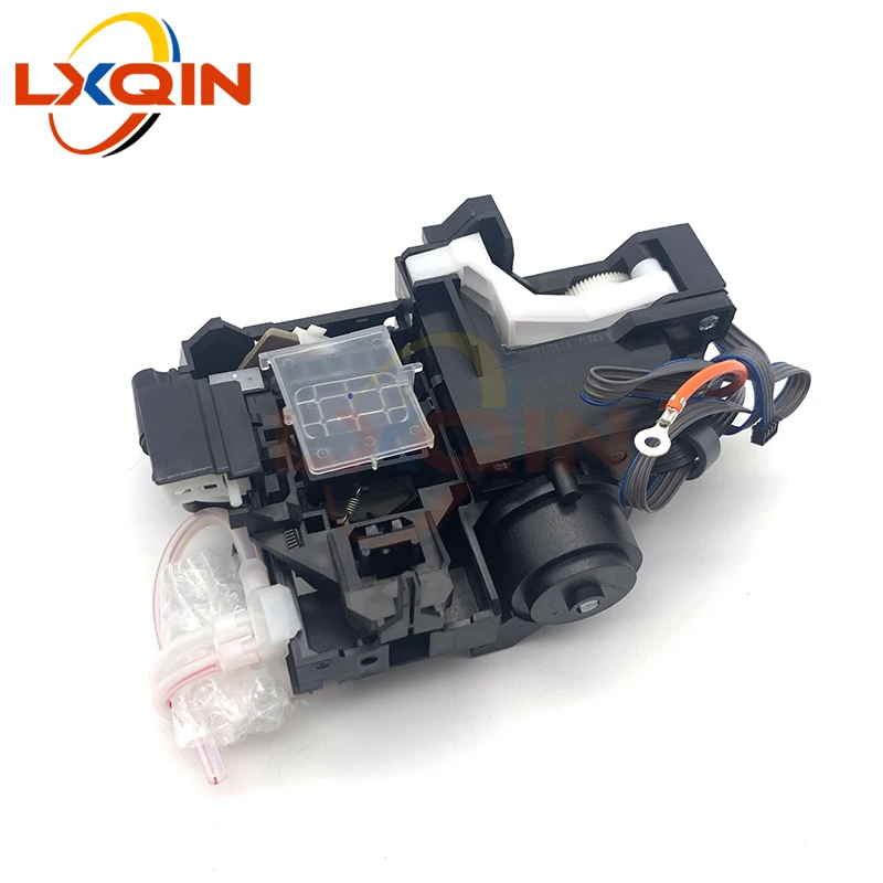 LXQIN New Original Ink Pump Assembly Capping Station For Epson R1390 R1400 R1410 R1420 R1430 L1800 L1500 Cleaning Unit Assy