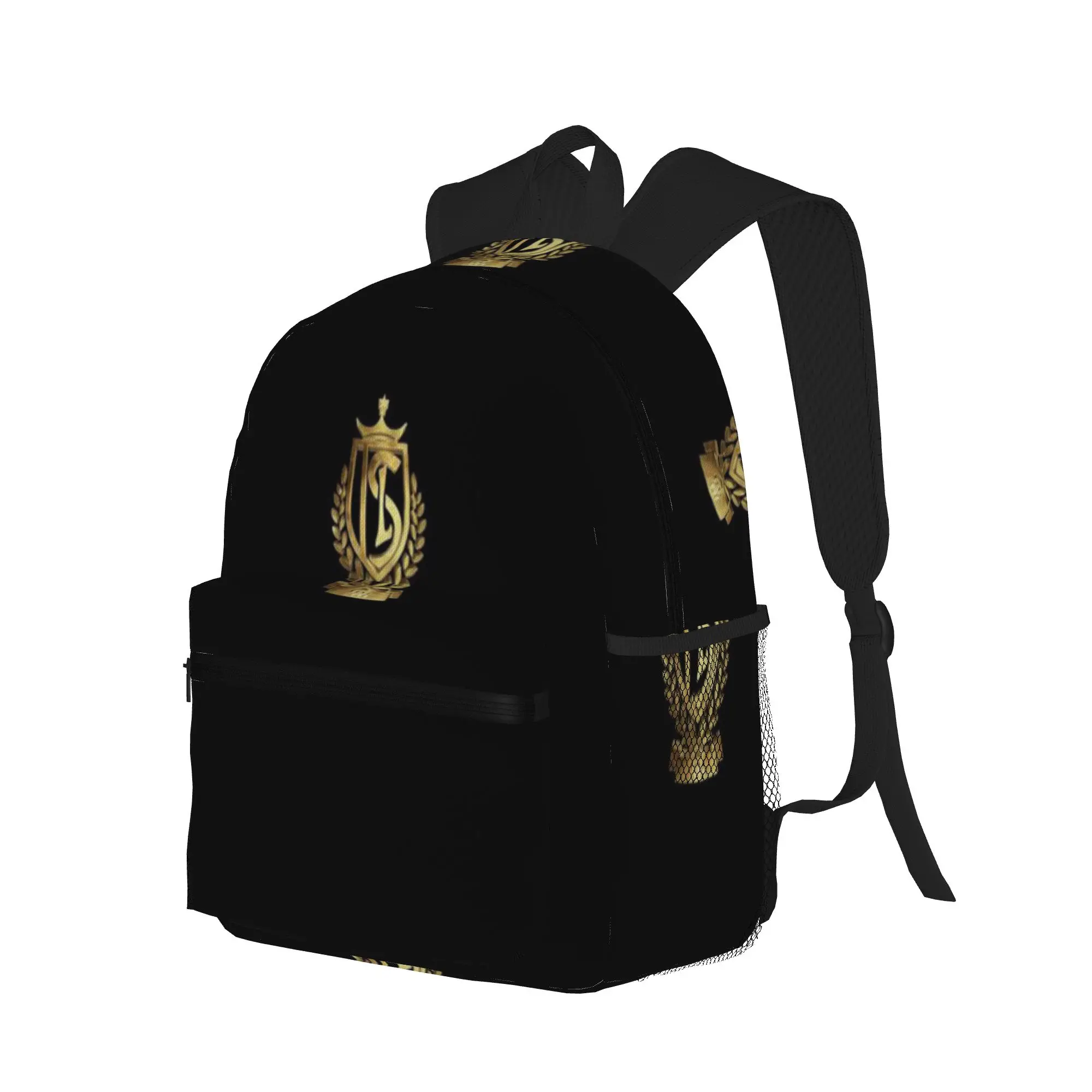 Golden Li ge Football Standard Liege Ultras Belgium  Casual Backpack for Students and Adults Female bags