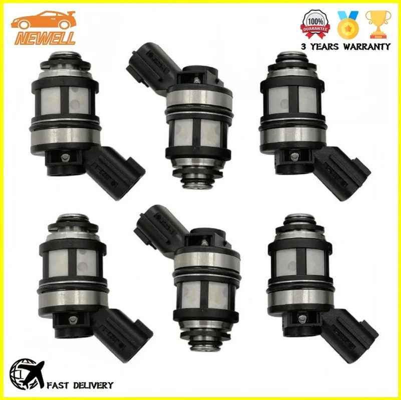 

6Pcs 16600-38Y00 JS23-1 16600-38Y11 Fuel Injector For Nissan Patrol IV GU Y61 TB45E 4.5L 1997-2001