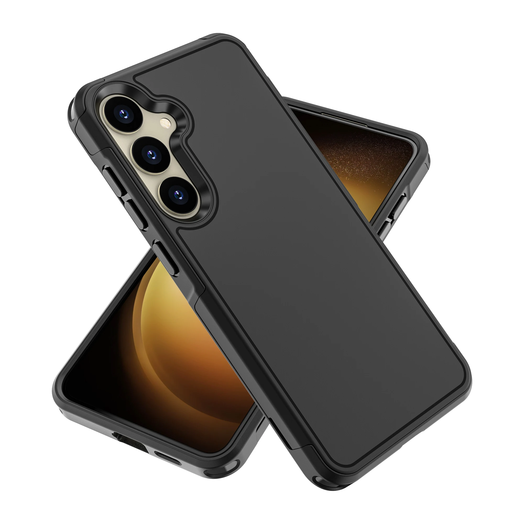 

Cover Case for Samsung Galaxy S25 FE 5G S24 Plus S23 S22 Ultra Armor Shockproof Dual Layer bag