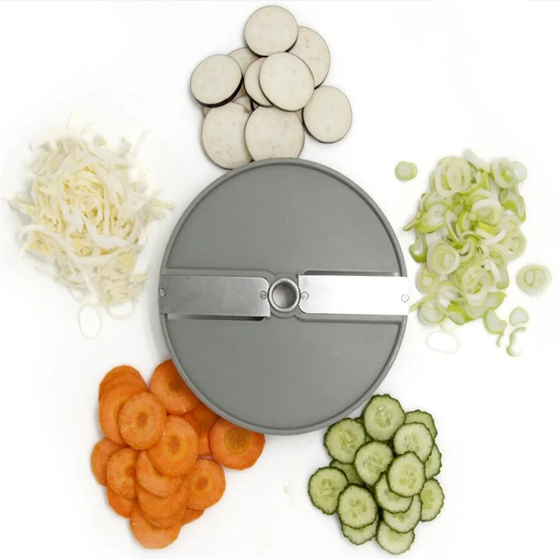 Procesador de Vegetales Automático de Grado Comercial: Máquina Eléctrica para Cortar Patatas, Picar, Cortar Limones y Rallar Queso