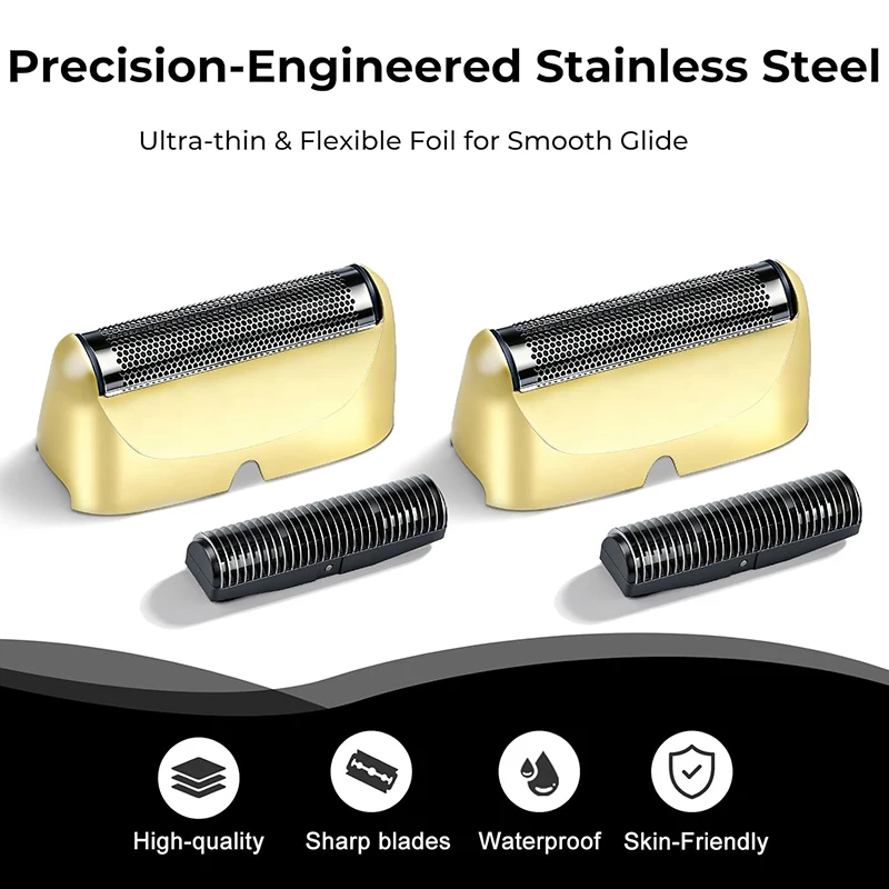 Shaver Replacement Foil and Cutter Compatible with Babyliss PRO UV-Disinfecting Single Replacement Foil