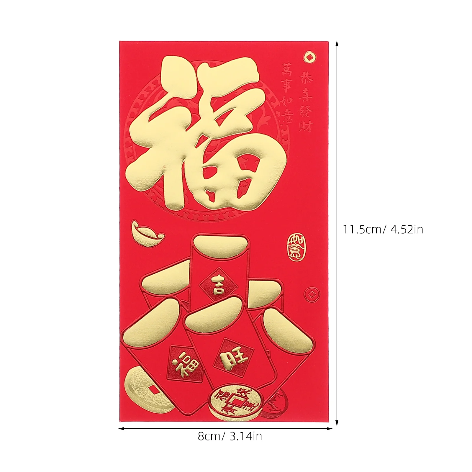 

30Pcs Cartoon Red Envelopes Creative Chinese New Year Year of Packets Cash Gift Red Packets Decorative