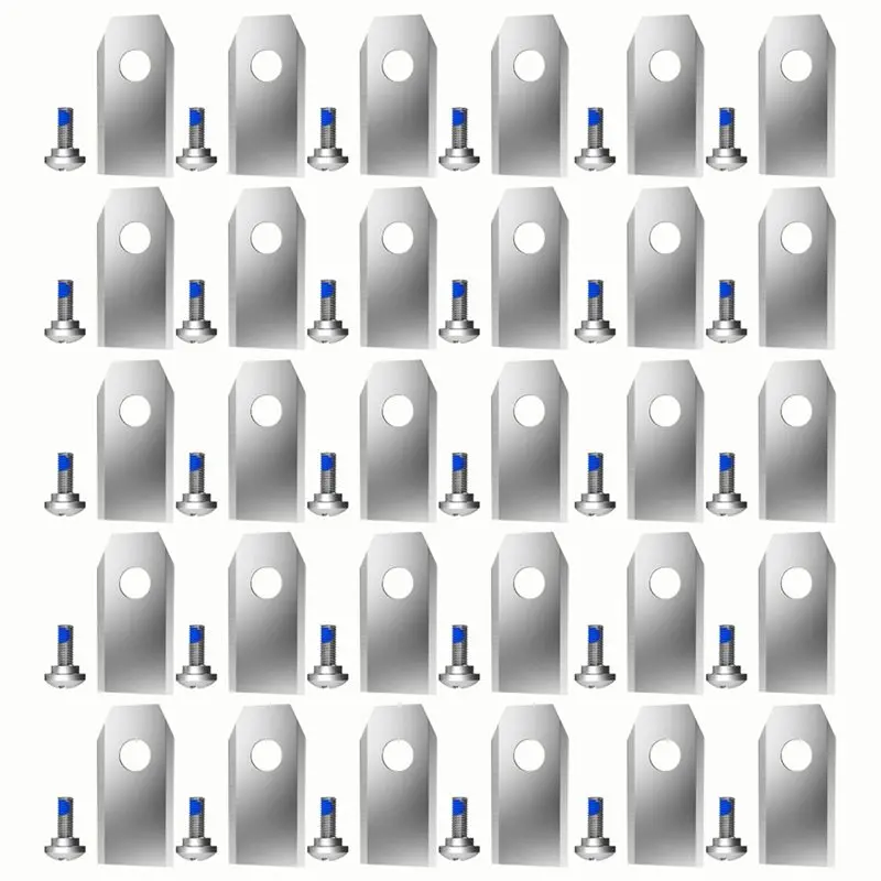 ab41-30pcs-交換用ブレード-ネジ付き-kress-スマートロボット芝刈り機用ブレード-交換用カッティングブレードとボルト-a