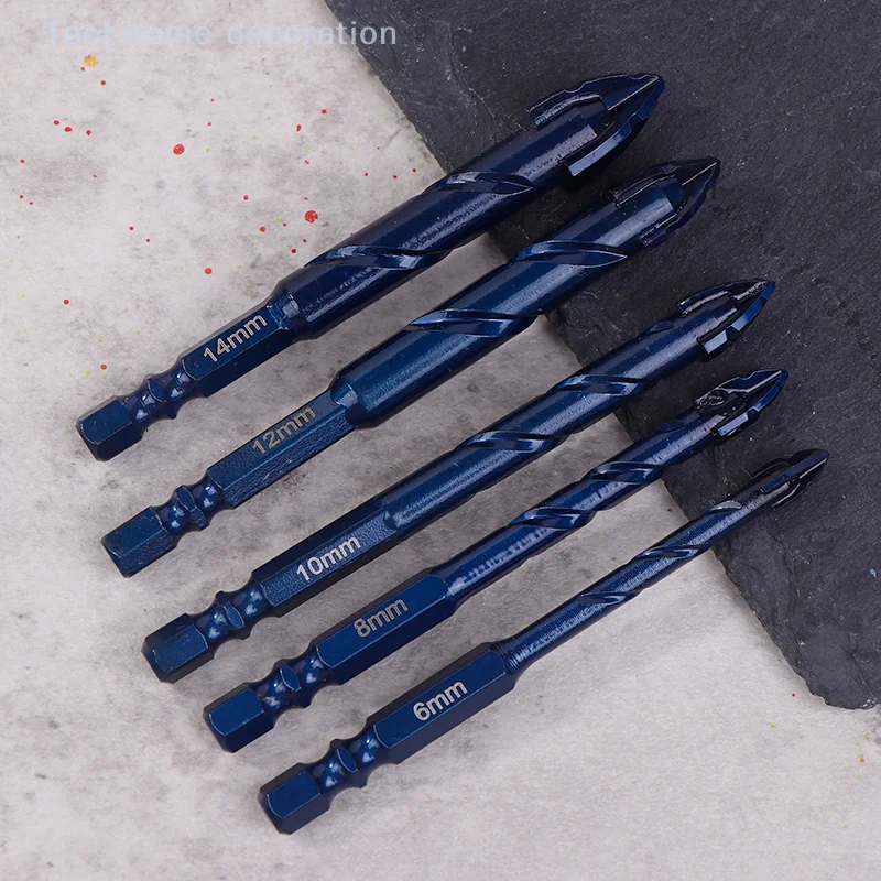 High Hardness Eccentric Drill Precision Drilling 6/8/10/12/14mm Glass Tile Ceramic Punching Rock Slab Drill Bit Offset Cutting