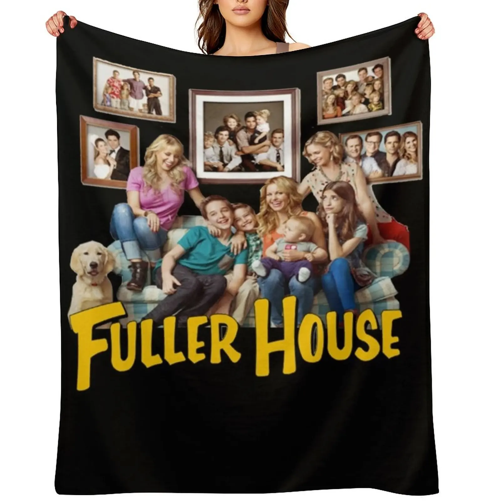 

Fuller House Cast Merch Throw Blanket For Baby Giant Sofa Luxury Brand sofa bed Blankets