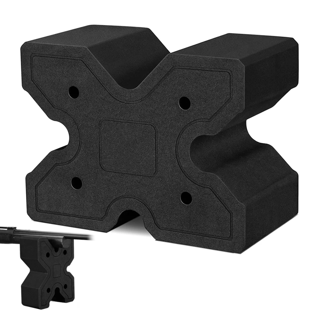 Soporte Táctico para Rifle de Tiro, Base de Espuma EVA para Rifle, Banco de Tiro, Bloque de Soporte para Arma, Soporte para Escopeta, Soporte Delantero y Trasero para Arma