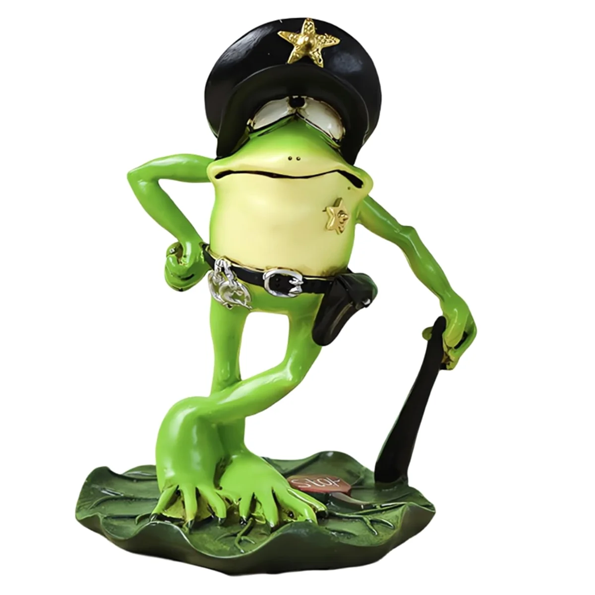 Frog Stuff Figurines,Frog Basketball Player Gift, This Unique Frog Statue Adds A Modern Touch to Your Home,Living Room C