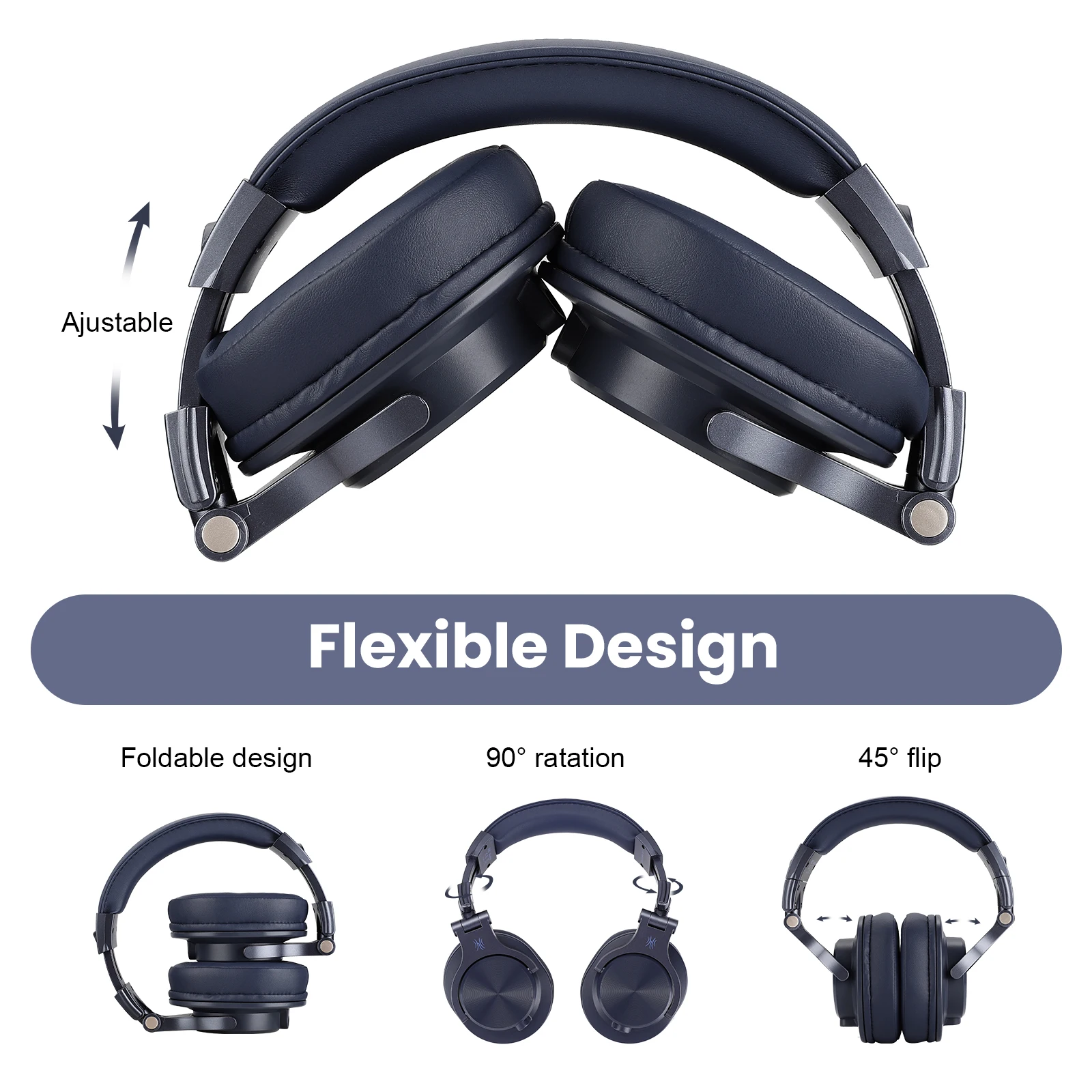 Cuffie cablate per DJ da Studio Oneodio-A71, cuffie Over-Ear con microfono, cuffie Stereo per Monitor di registrazione Hi-Res per telefono del