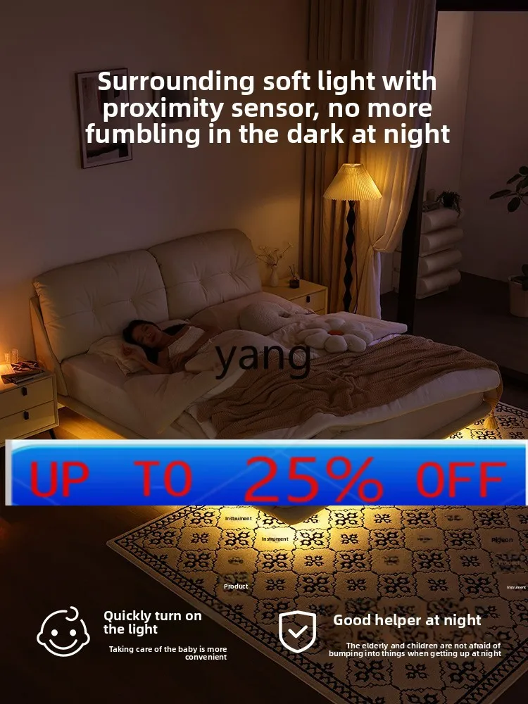 

CX suspension bed master bedroom queen bed 1.8 meters double bed frame cream wind bedroom