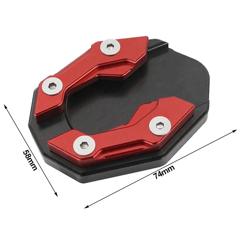 1 pz per PCX 160 150 125 PCX150 PCX160 PCX125 nuovo cavalletto moto cavalletto laterale supporto estensione ingranditore Pad