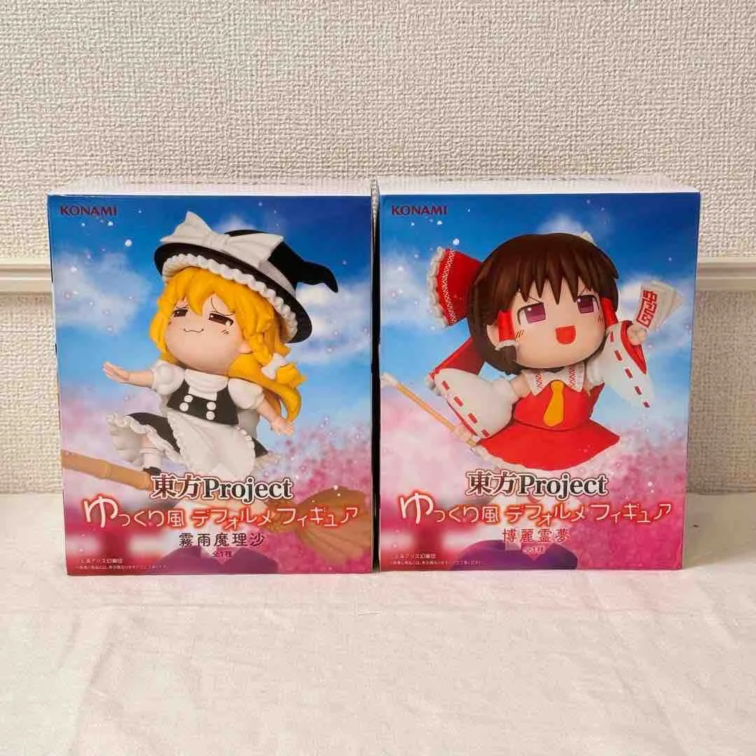 الأصلي كونامي جائزة الشكل أنيمي Reisen Udongein Inaba Touhou مشروع ماريسا كيريسام نموذج لجسم لعبة Reimu Hakurei