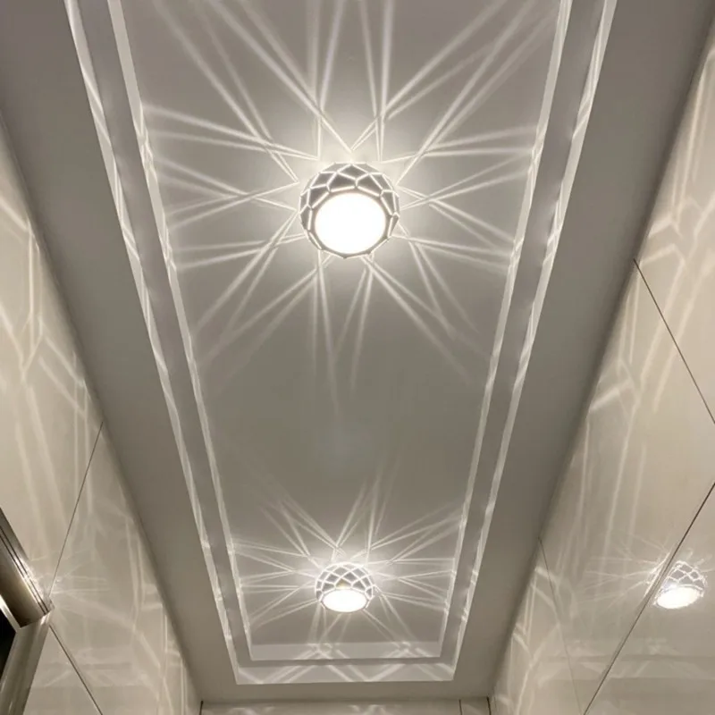 LED Recessed Downlight For Hallways And Balconies