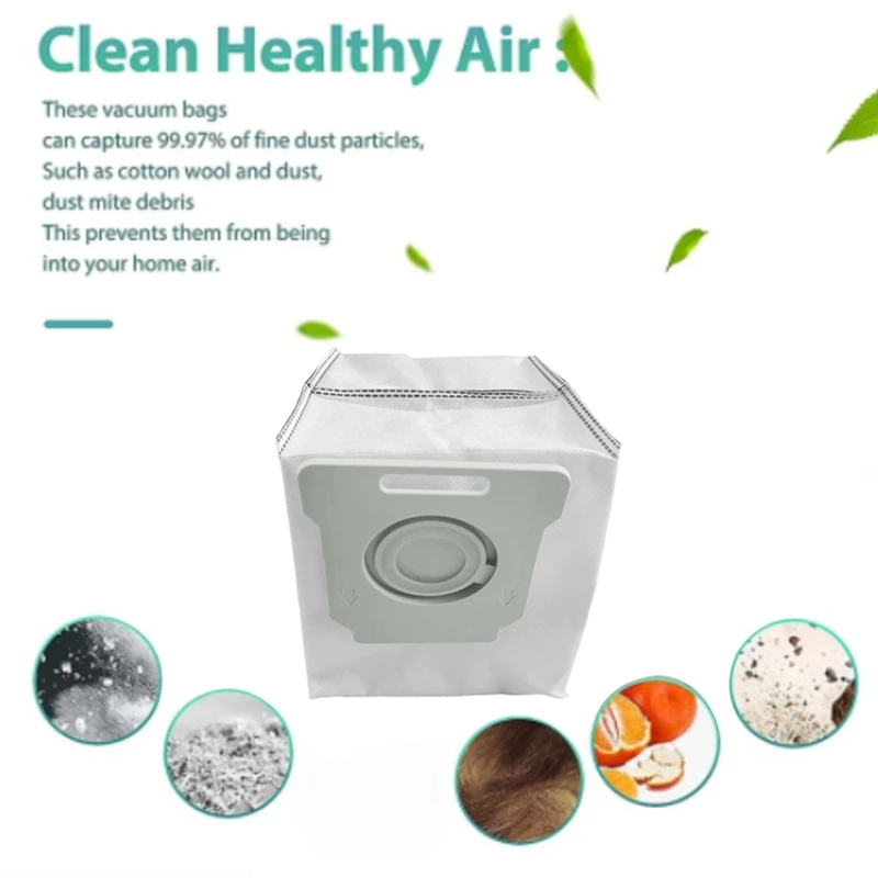 Irobot Roomba用活性炭ダストバッグ,掃除機アクセサリー,i7 plus,i3,e5,e6,e7,s9,s9,ロボット用