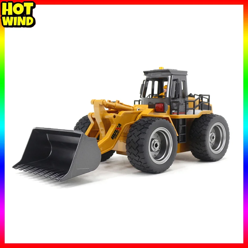 

Remote Control Engineering Vehicle 1:18 Half Alloy Nine Channel Children's Toy Electric Bulldozer Model Gift Rc Cars