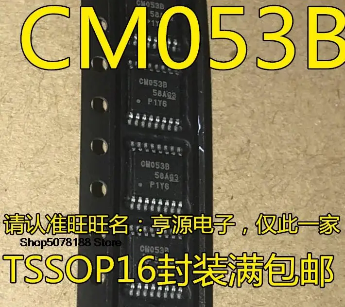 10pieces CD4053BPWR IC CM053B TSSOP16