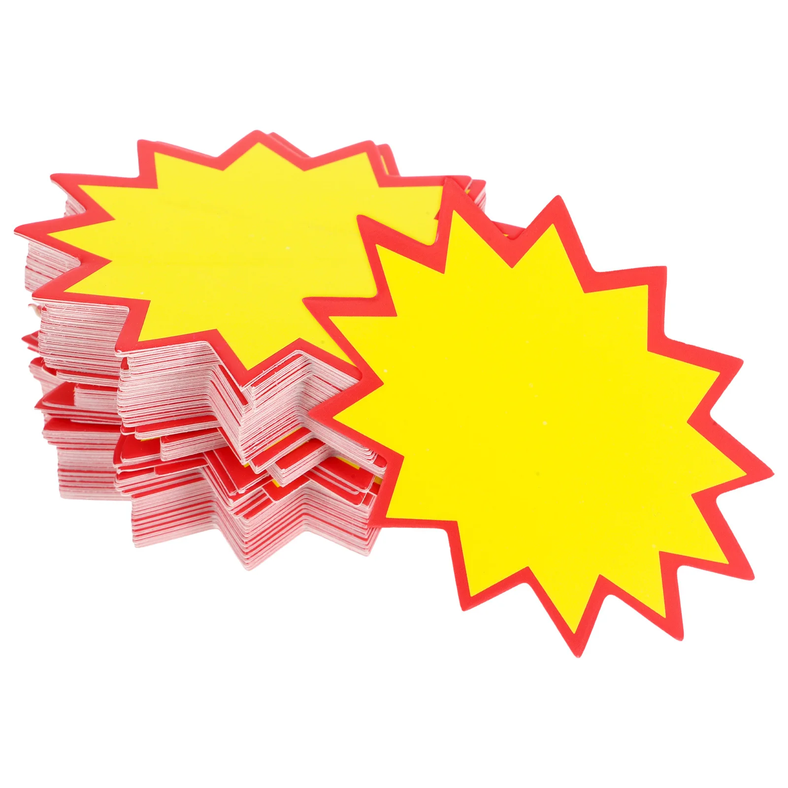 ป้ายราคา 100 ชิ้น ป้ายร้านค้าปลีก การออกแบบที่สะดวก ใช้งานได้ยาวนาน ป้ายห้างสรรพสินค้าซูเปอร์มาร์เก็ต มองเห็นได้ชัดเจน