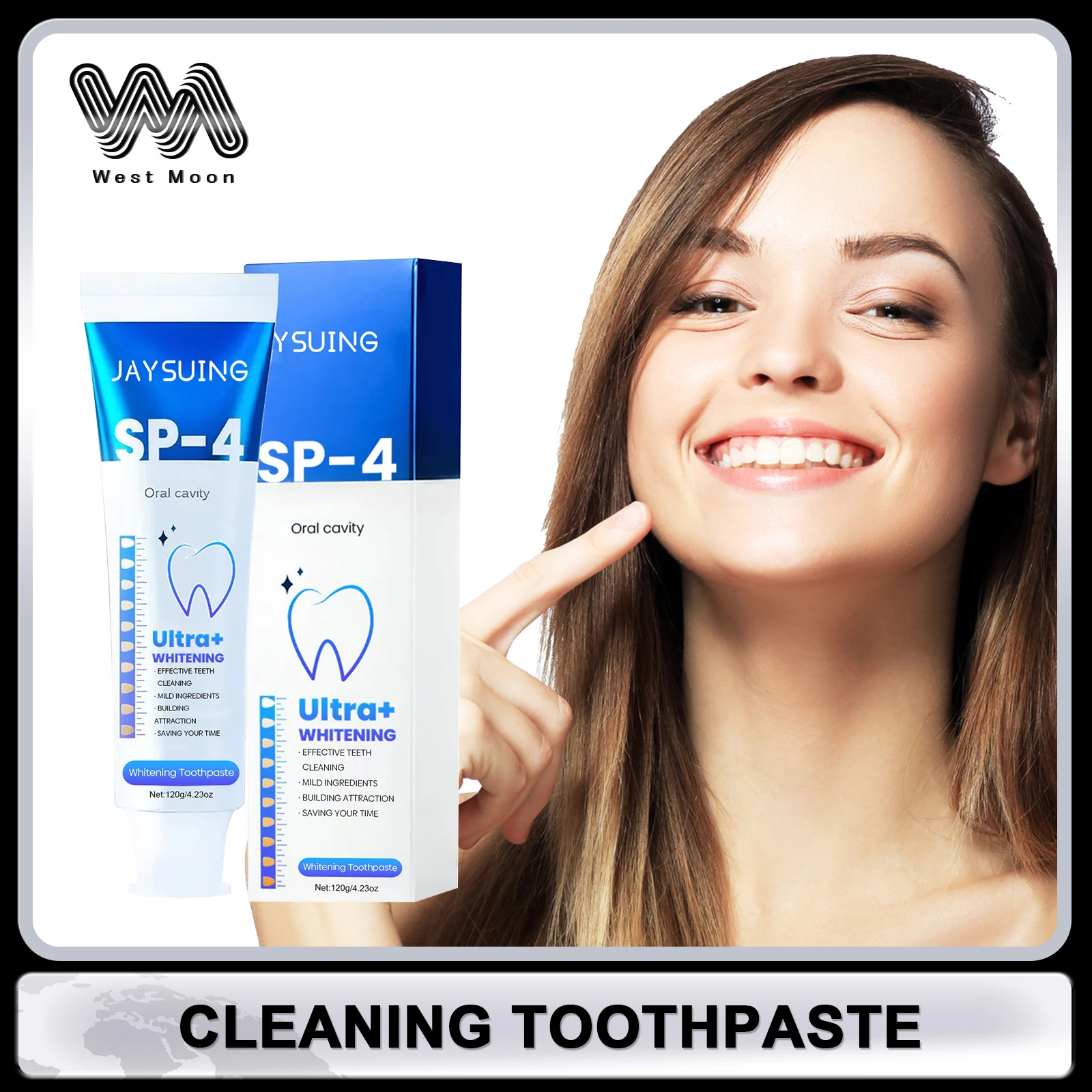 

Brightening Toothpaste Fresh Breath Protecting Teeth Decay Prevention Stains Removing Repairing Oral Cleaning Cream Dentifrice