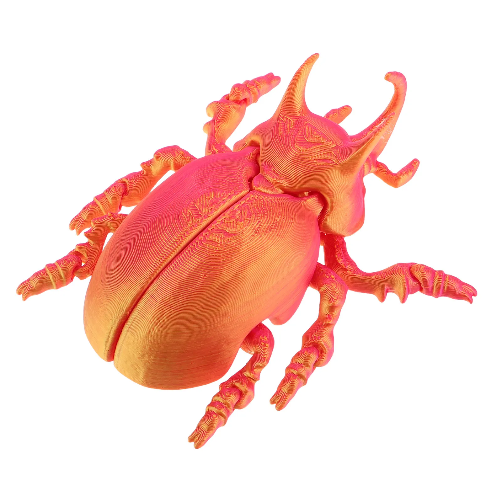 

Realistic Printed Beetle Creative Fun Educational Play Decorative Plastic Lifelike Beetle Sculpture Movable Wings Birthday