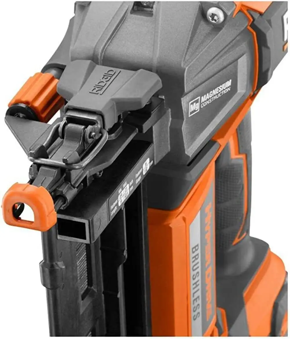 Brushless Gauge, 16 Gauge, 18V, 2-1/2 em acabamento reto Nailer