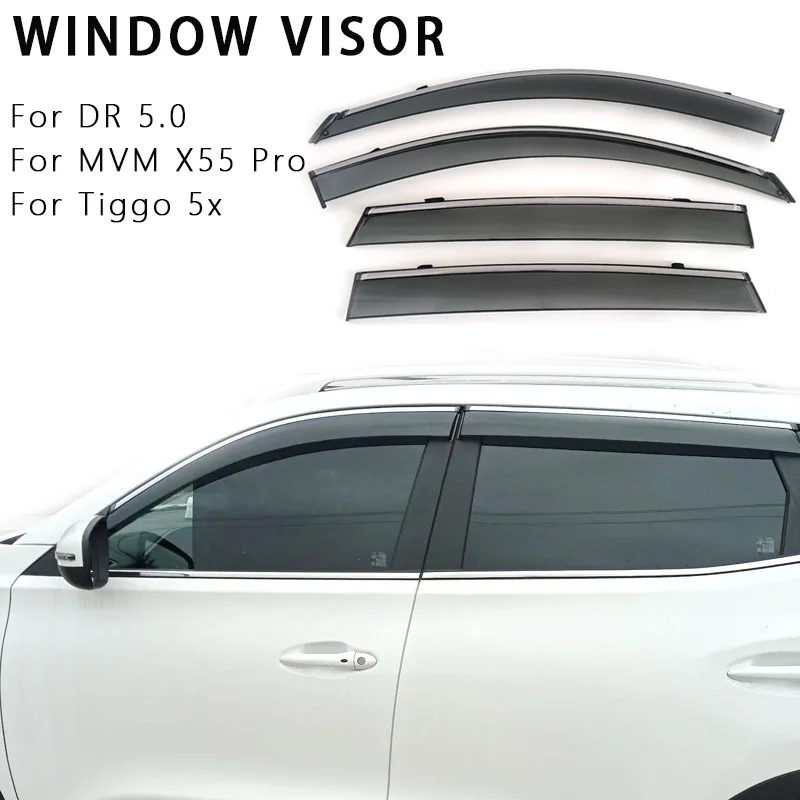 

Suitable for Chery Tiggo 5X Tiggo 5X/DR 5.0/MVM X55 Pro rain or shine Window Visor