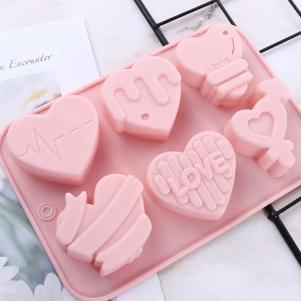 Cavity Candle Mold Plate Candy Making Baking Accessories Cake Tool Maker Soap Mould Fondant Cake Mold Chocolate Mold