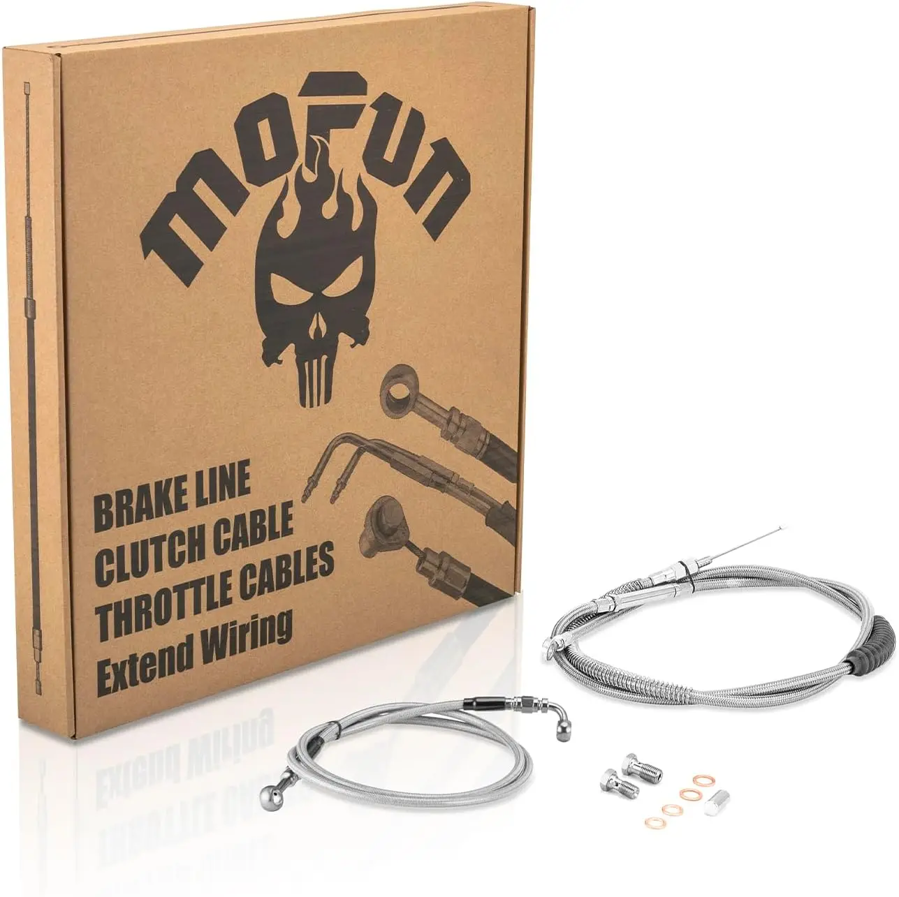 

Гидравлическая передняя тормозная магистраль расширенной длины, не АБС-пластик и комплект тросов сцепления, совместимый с Harley Sportster 883 1200, 1992-2003, подходит