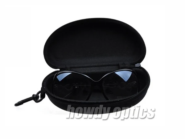 20pcs Wholesale Black Sunglass Eyewear Eyeglasses Sunglasses Zipper Hard Case Box