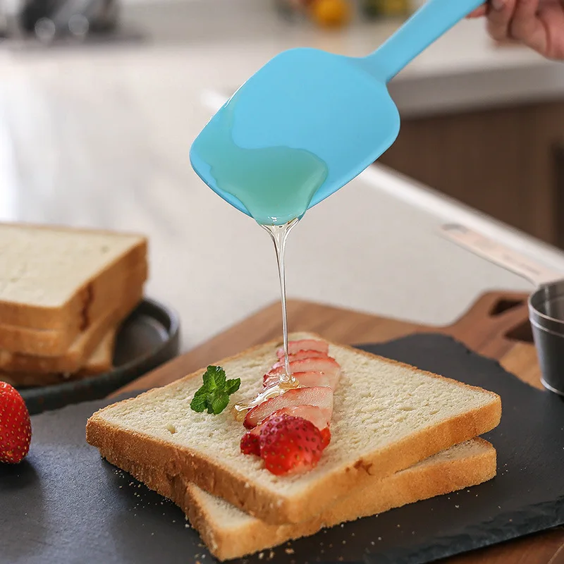 

Multi-Functional Integrated Scraper Semi-Transparent Silicone Cream Knife Kitchen Cream Jam Butter Spatula Kitchen Tools