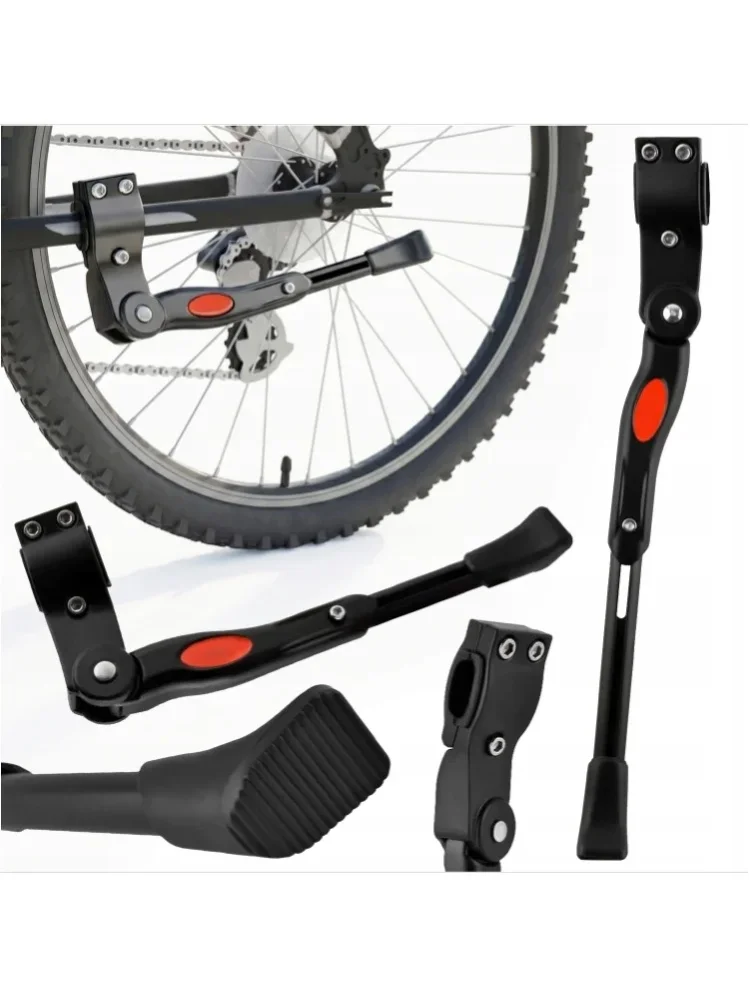 Verstellbarer Aluminium-Fahrradständer für Hinterradmontage, passend für 24, 26, 27,5, 29 Zoll MTB, Rennräder, Citybikes, Trekkingräder, faltbar, rutschfest, kratzfeste Gummiauflage, schnelle Montage