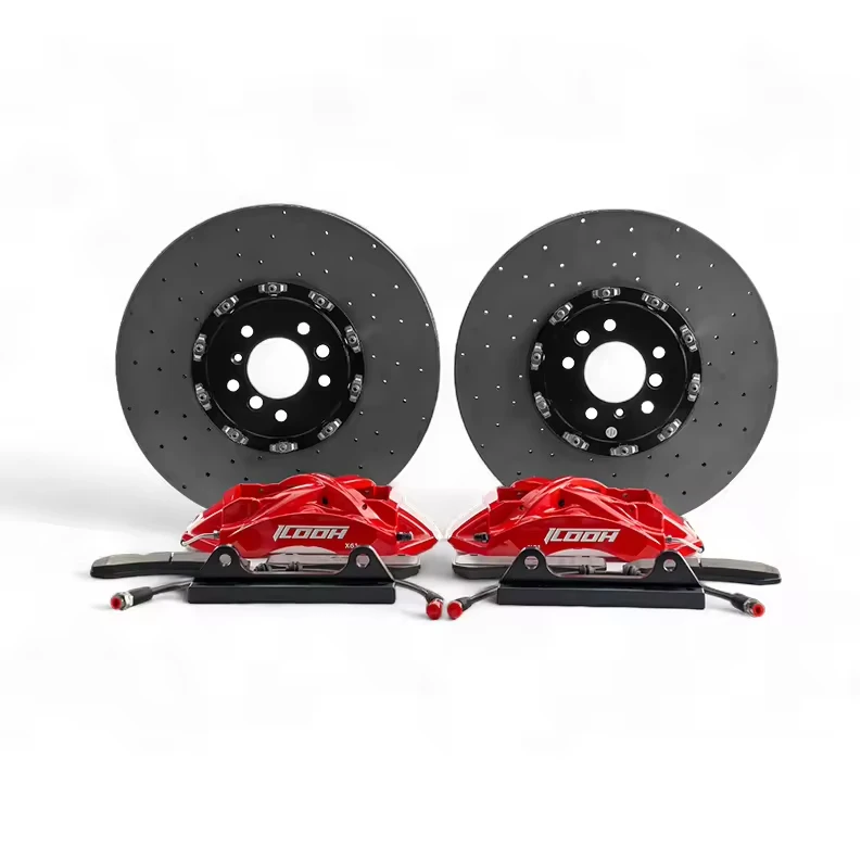 

ICOOH customized logo brake kits carbon ceramic brake rotors pads for Mercedes Benz AMG C63