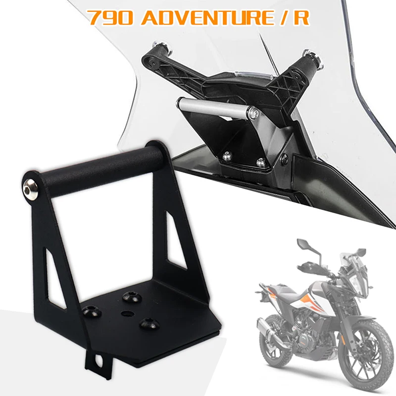 Mobile Phone Holder GPS for 390 790 ADVENTURE R 790 ADV R 390 R390 R790 ADV Motorcycle Front Holder Smartphone Navigation Bar