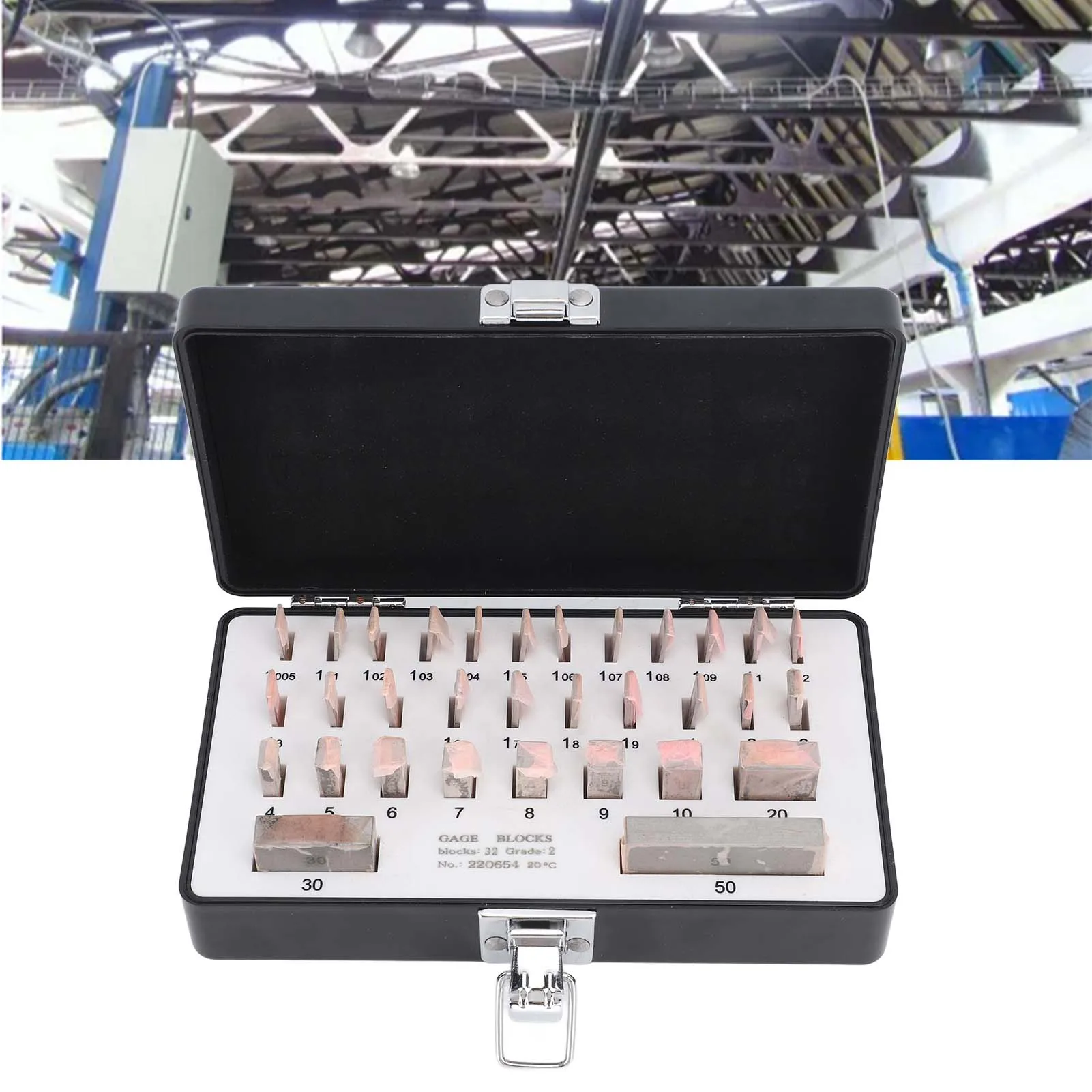 

Набор манометрических блоков, стальной высокоточный портативный измерительный блок, комплект с футляром, набор манометрических блоков, высокоточный манометрический блок