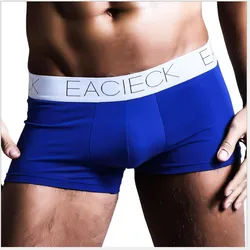 Calzoncillos de algodón para hombre, Bóxer Sexy de talla grande, cómodos, pantalones cortos