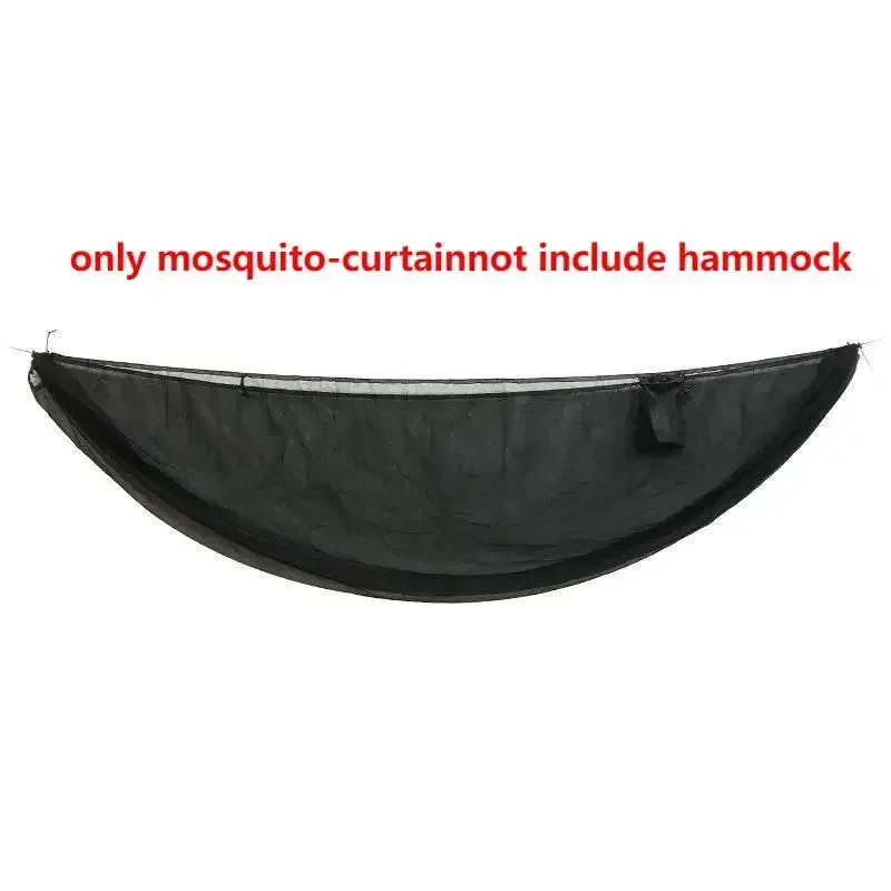 Funda antimosquitos con parte inferior para hamaca de viaje, Camping, mosquitera de apertura rápida, hamaca para exteriores, mosquitera desmontable