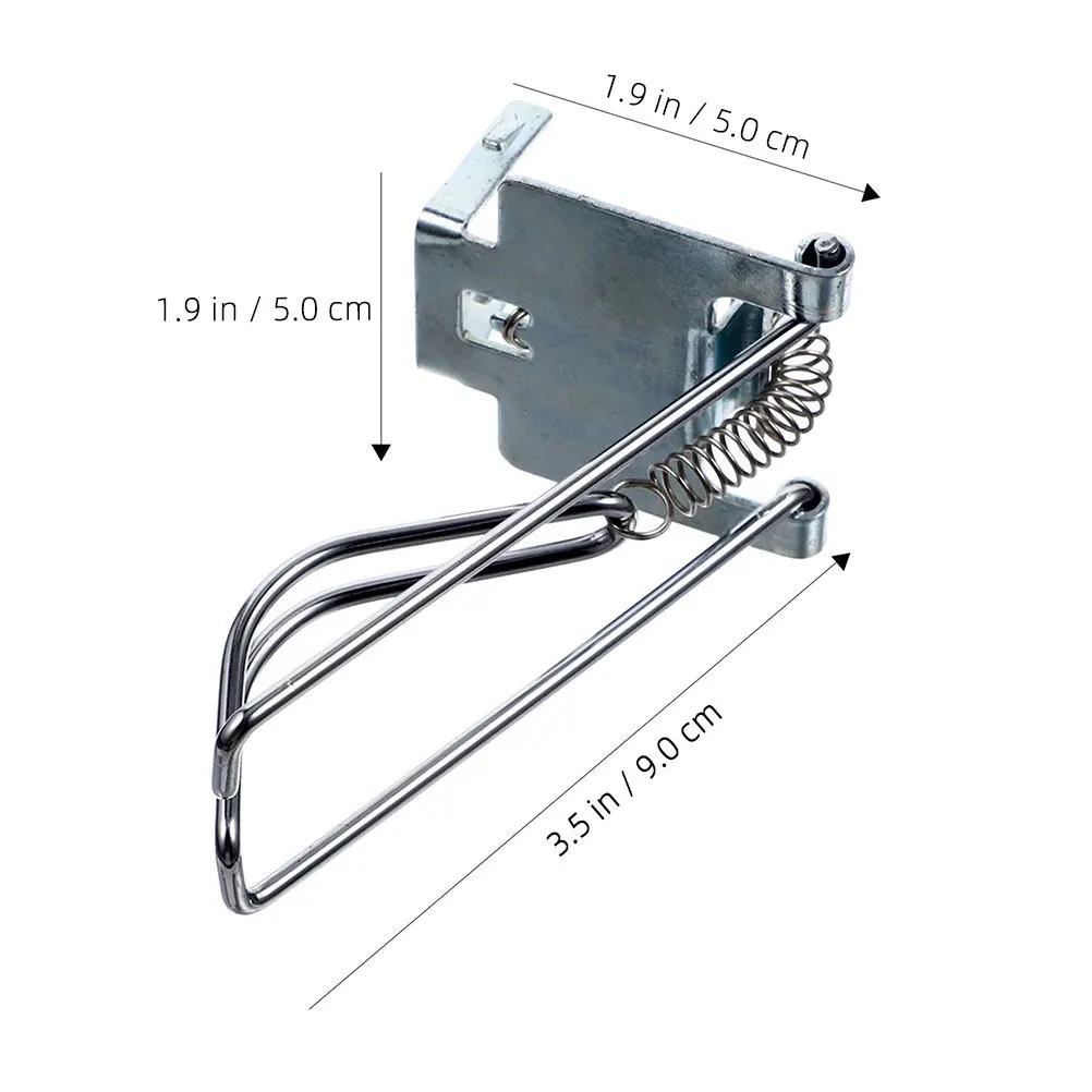4 Pezzi Clip per Contanti in Metallo, Organizzatore Universale per Cassetto Registratore di Cassa, Porta Banconote Sostitutivo, Inserto per Cassetta Portamonete