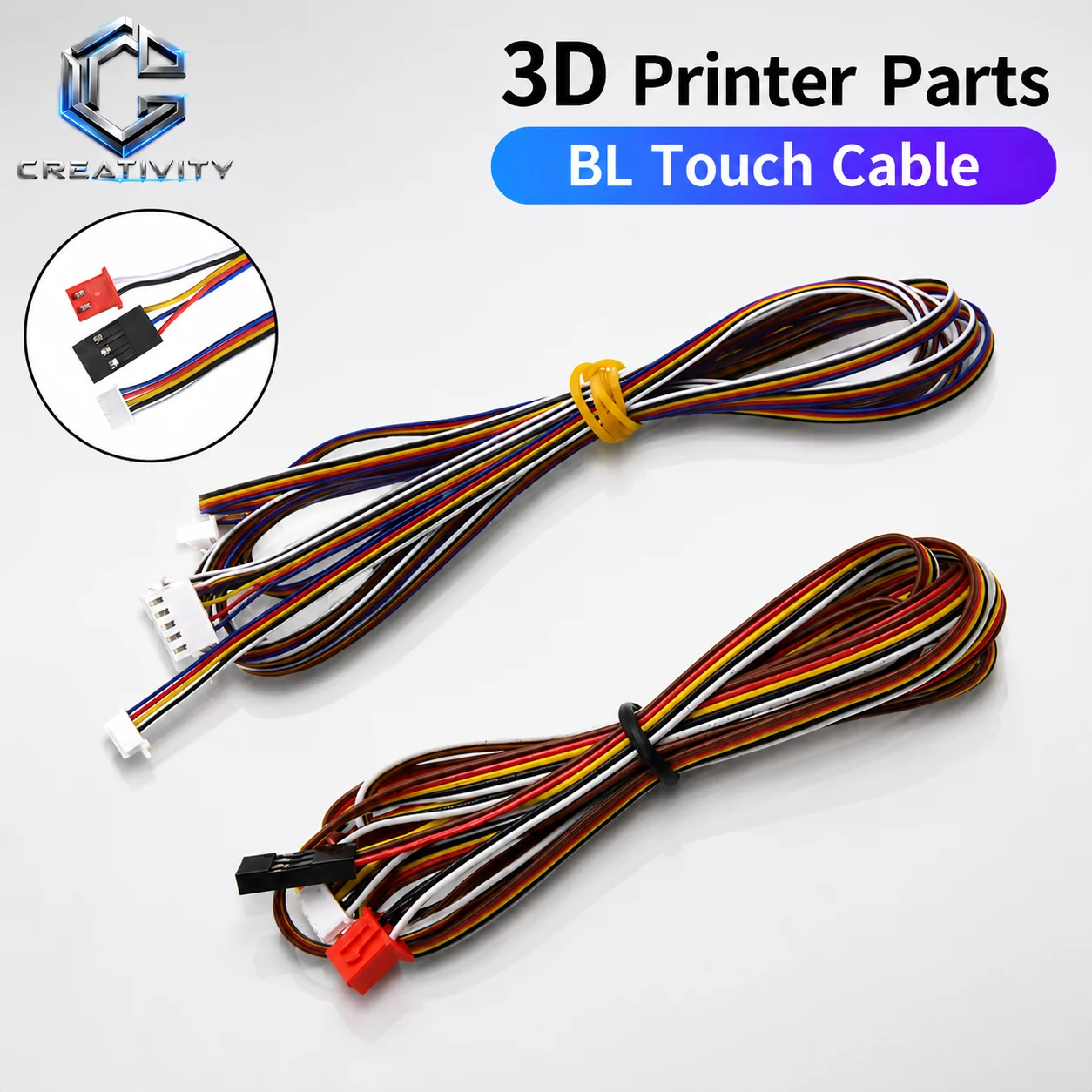 Zestaw do podłączenia drukarki 3D, części do drukarki 3D, przedłużacz BL TOUCH 1.5M do CR 10 Ender-3…