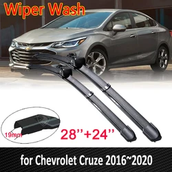 for Chevrolet Cruze 2016~2020 2017 2018 2019 Car Wiper Blades Front Window Windshield Windscreen Car Accessories Stickers