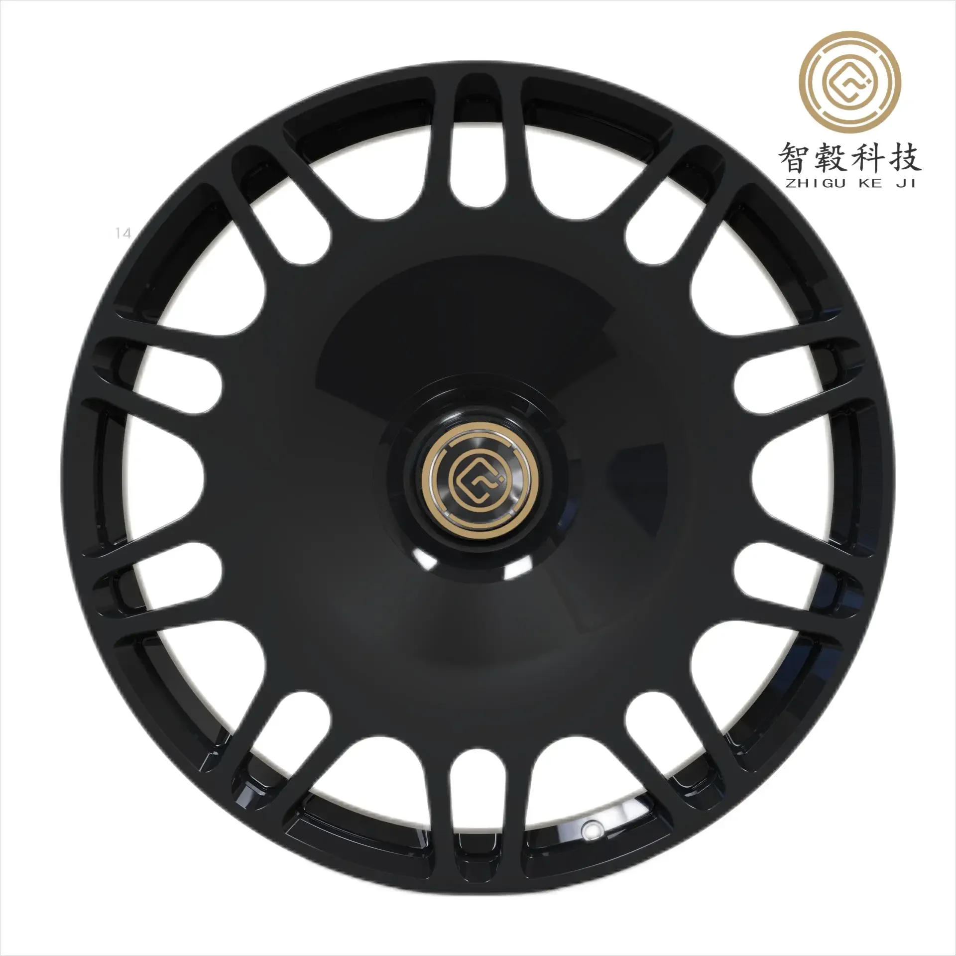 The Zhigu Forged Hub Is Suitable for Land Rover Range Rover Discovery 4  X5x6x7 Mercedes Gls Refit Polished Forged Rims