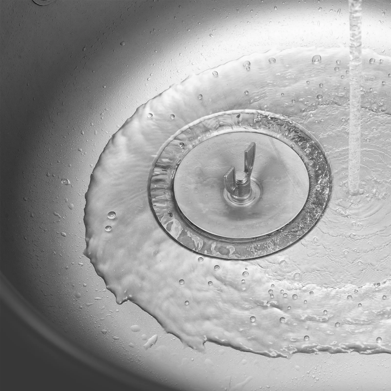 Steel Mechanical Test Plug 3 Inch Galvanized Screw Wing Nut Rubber Seal Durable Easy Install Sink Pool Sewer Pipe Cover