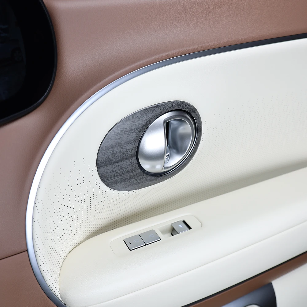 

Auto Interior Decoration Accessories Inner Door Handle Bowl Frame Trim Cover ABS Material For Hyundai IONIQ 9 Left-Hand Drive