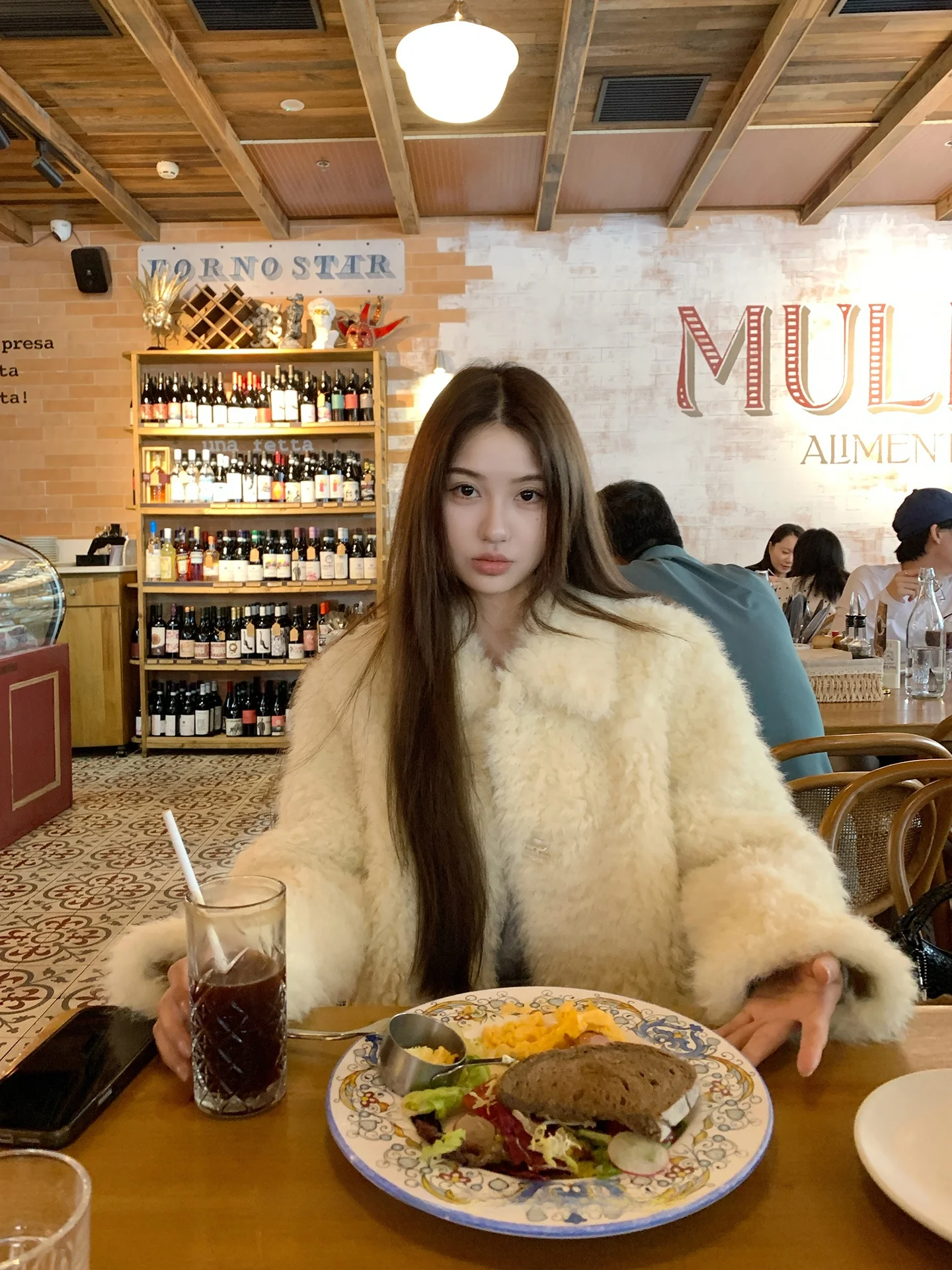 

Экологичная меховая женская куртка ort Sle, осенне-зимняя модная теплая верхняя одежда из кожи и меха для женщин