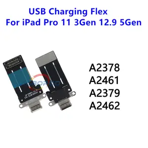Bilashmart USB Dock Charging Port Connector Flex Cable iPad Pro 11 2021 3Gen A2377 A2301 12.9 5Gen A2378