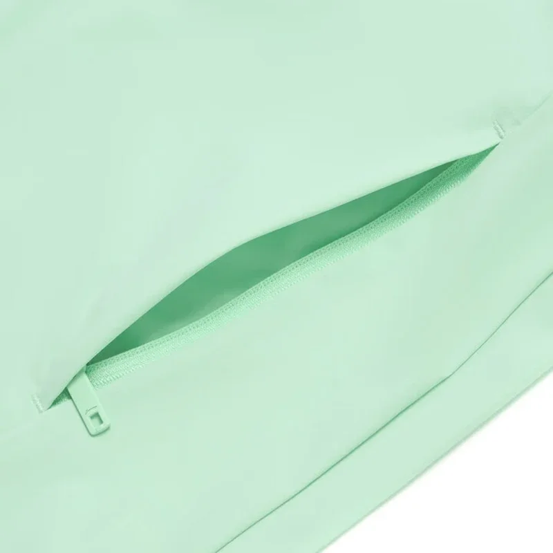 سترات الرياح للنساء من Li-Ning في التجمد الجاف مريحة AT._UV-50+ 83% بولياميد 17% بطانة إيلاستين معاطف رياضية AFDU164 #4