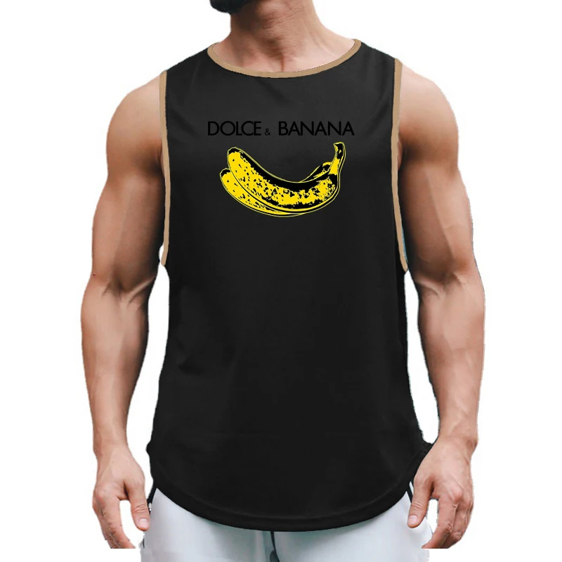 

Gym Warriors Summer Mesh Fitness Bodybuilding Workout Men Fashion Casual Printed O-neck Sports Vest